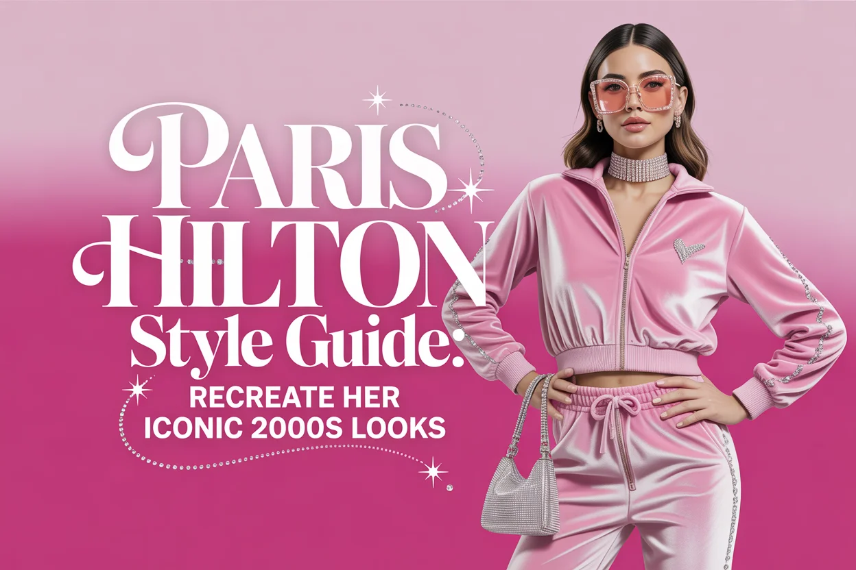 Paris Hilton Style Guide Recreate Her Iconic 2000s Looks featured image with pink Y2K fashion aesthetic