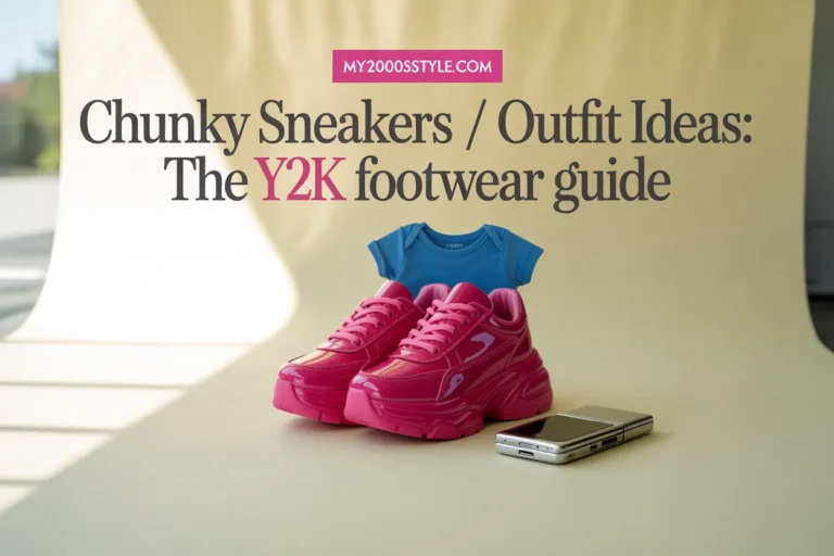Chunky Sneakers Outfit Ideas That Look Y2K, Not Costumey