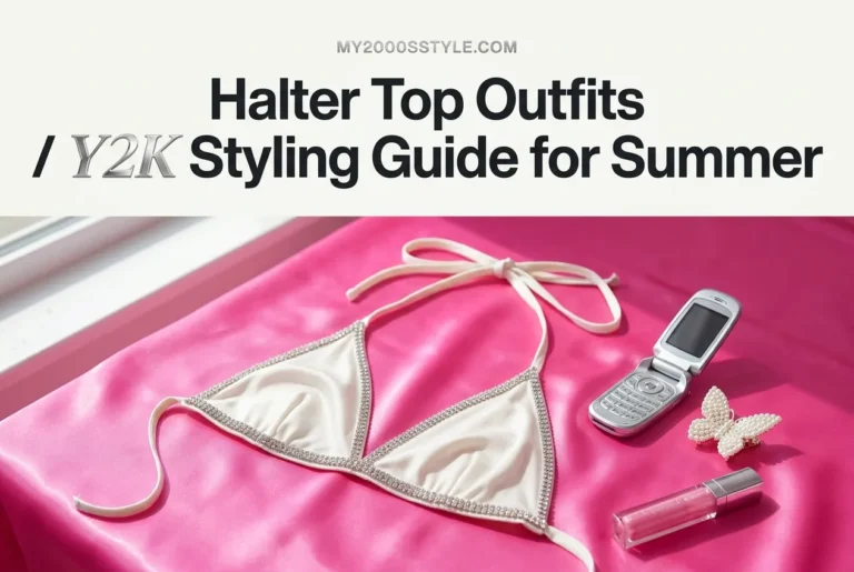 Halter Top Outfits: The Y2K Styling Guide That Skips the Costume Energy